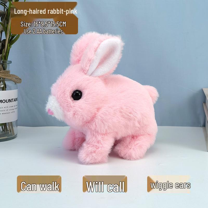 Plush Electric Walking & Barking Teddy Dog Simulation Toy for Children