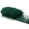 1Meter Natural Fluffy Ostrich Feathers Trim 8-10Cm Red Ostrich Plumes Craft Ribbon For Wedding Dress Sewing Clothing Decoration