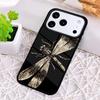 Dragonfly Insect Pattern Phone Case for iPhone 17 Air 16 15 11 12 14 13 Pro Max Shockproof Cover