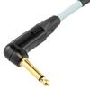 KAMINARI GUITARS Guitar Shield Acoustic Cable 3m Light Blue K-AC3LS