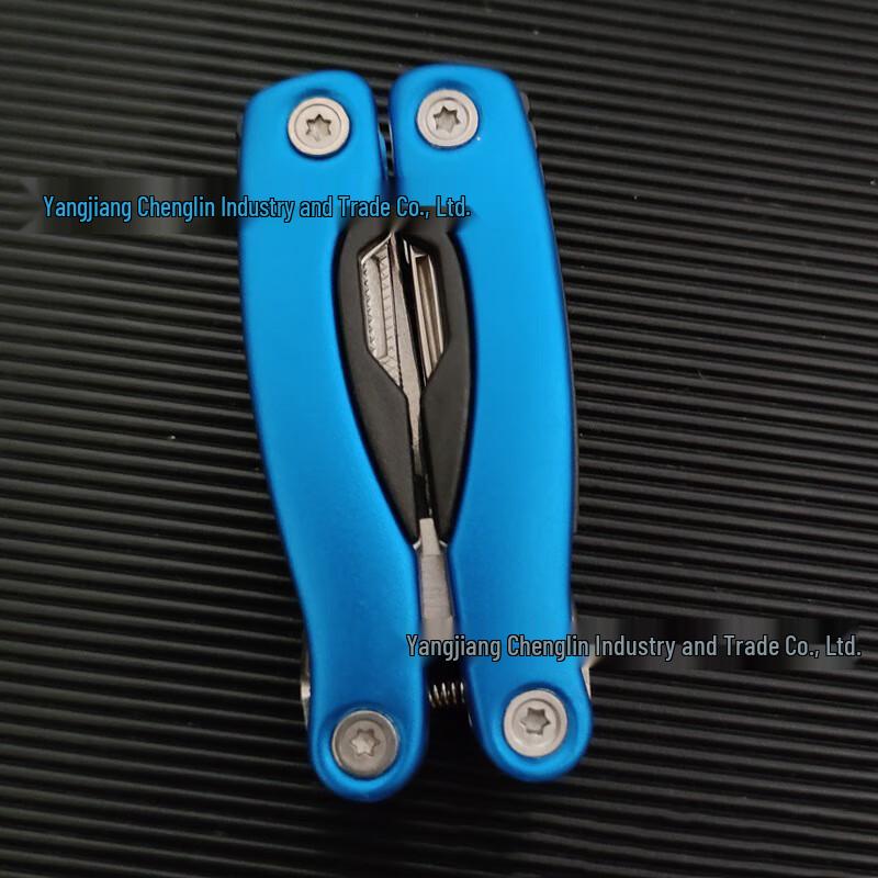 WEZHO PL015 Mini Multifunction Tool Pliers, Blue (3-Pack)