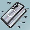 REDPEPPER FS Series For Samsung Galaxy S26 IPX8 Waterproof Case PC TPU PET Clear Magnetic Phone Cover