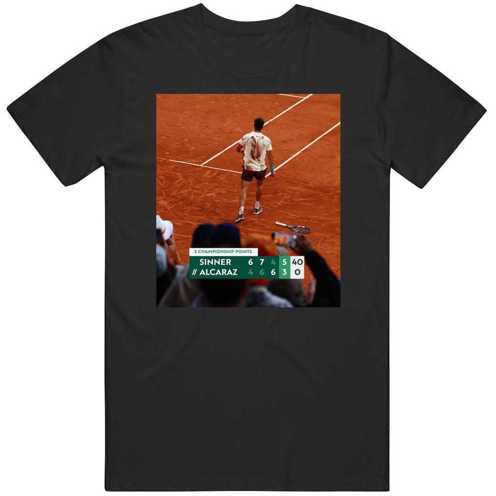 

Carlos Alcaraz French Open Comeback Great Gift Idea T Shirt 3XL