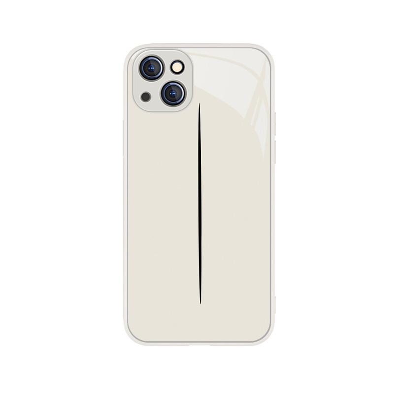 Applicable To Apple 11promax Mobile Phone Case 11pro Space Sense iPhone11 Minimalist Style Xsmax Simple Couple