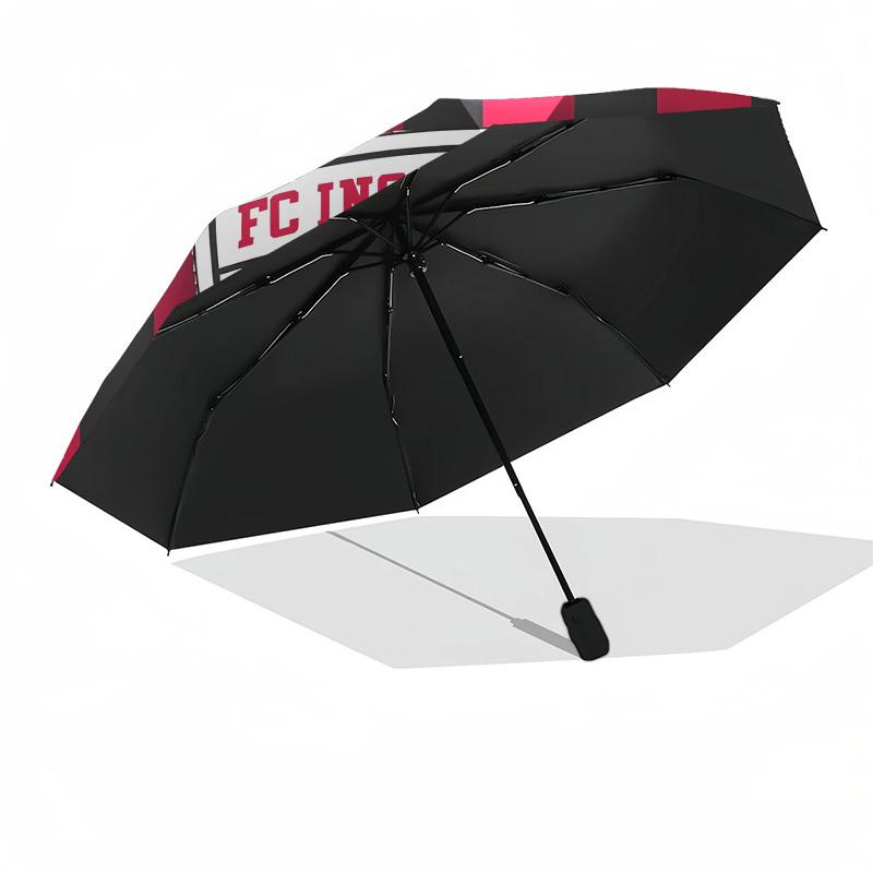 FC Ingolstadt, Schanzer Automatic Opening and Closing, 8 Rib Structure Portable Umbrella, Suitable for Men and Women In All Seasons Perfect
