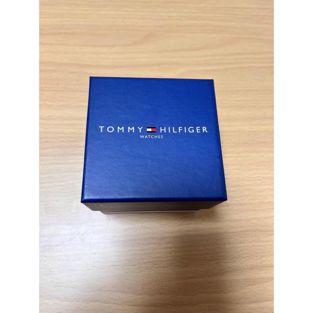 Used TOMMY HILFIGER Watch White Leather Band
