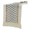Boho Style Table Runner Patchwork Color Long Farmhouse Rustic Table Runner with Tassel Party Home Decor