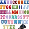 52 Kusů Nažehlovacích Písmen A-Z Chenille Záplaty Vyšívaná Abeceda
