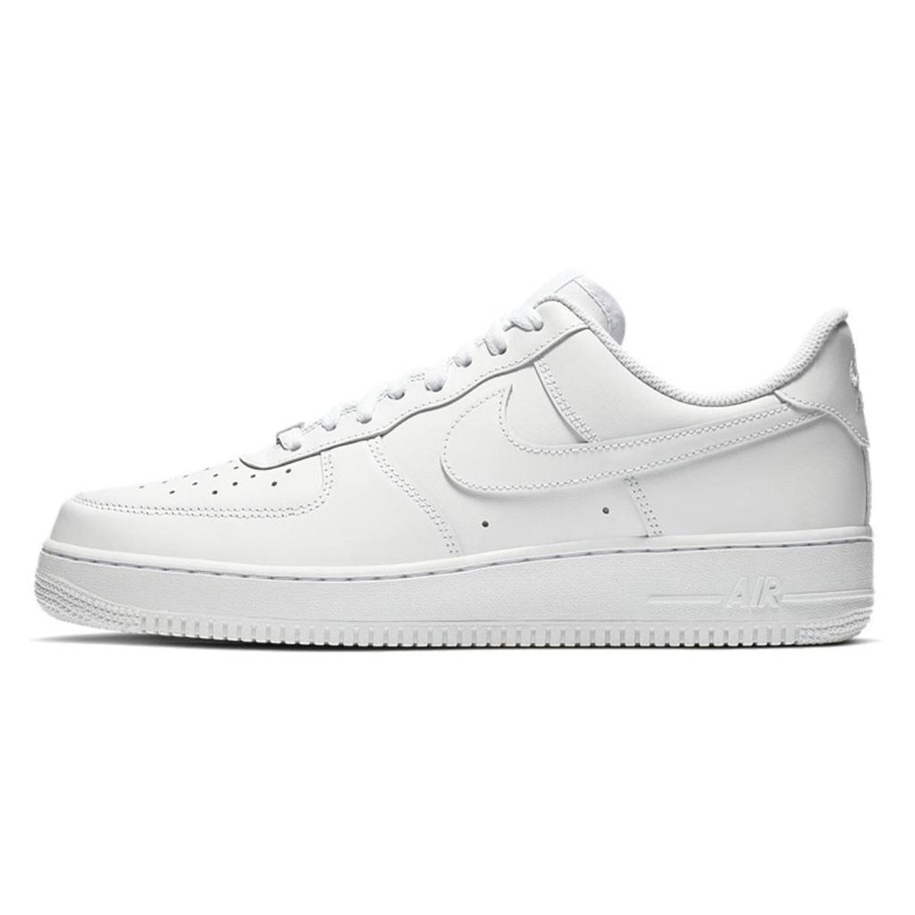 Nike Air Force 1 Odporne na ścieranie Lekkie Zwiększające wzrost Niskie Buty do skateboardingu Unisex Białe Niebieskie CW2288-111(Drużyna1148-)