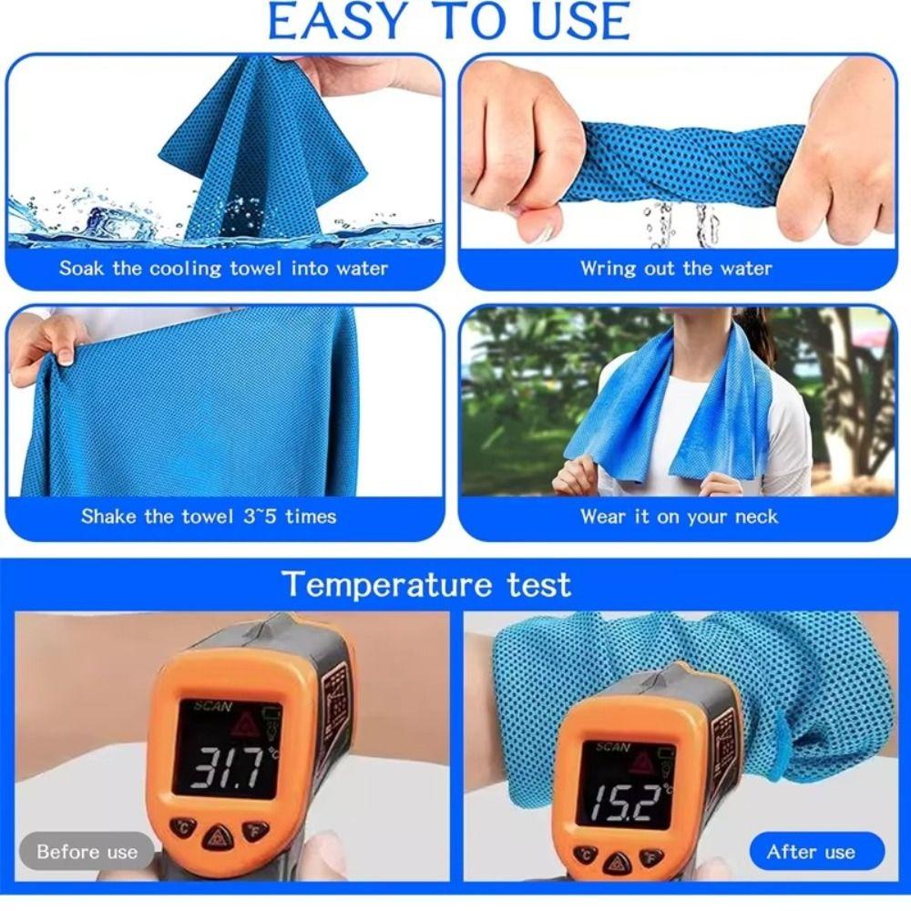Ultra Soft Cooling Towel Lightweight Quick Dry Towel New Microfiber Towel Gym Swimming Yoga Beach