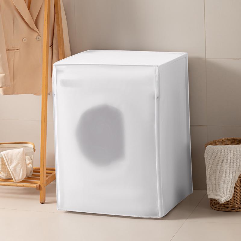 

Водонепроникний сонцезахисний чохол з PEVA для пральної машини - Універсальний розмір для машин з верхнім/фронтальним завантаженням Front-load 5kg 58*62*85