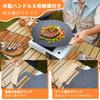 GFUN Multi Griddle 30cm Grilling Plate - Suitable for Direct Flame, Gas, and Induction Cooktops - Lightweight, No Seasoning Required, Easy To Clean, G