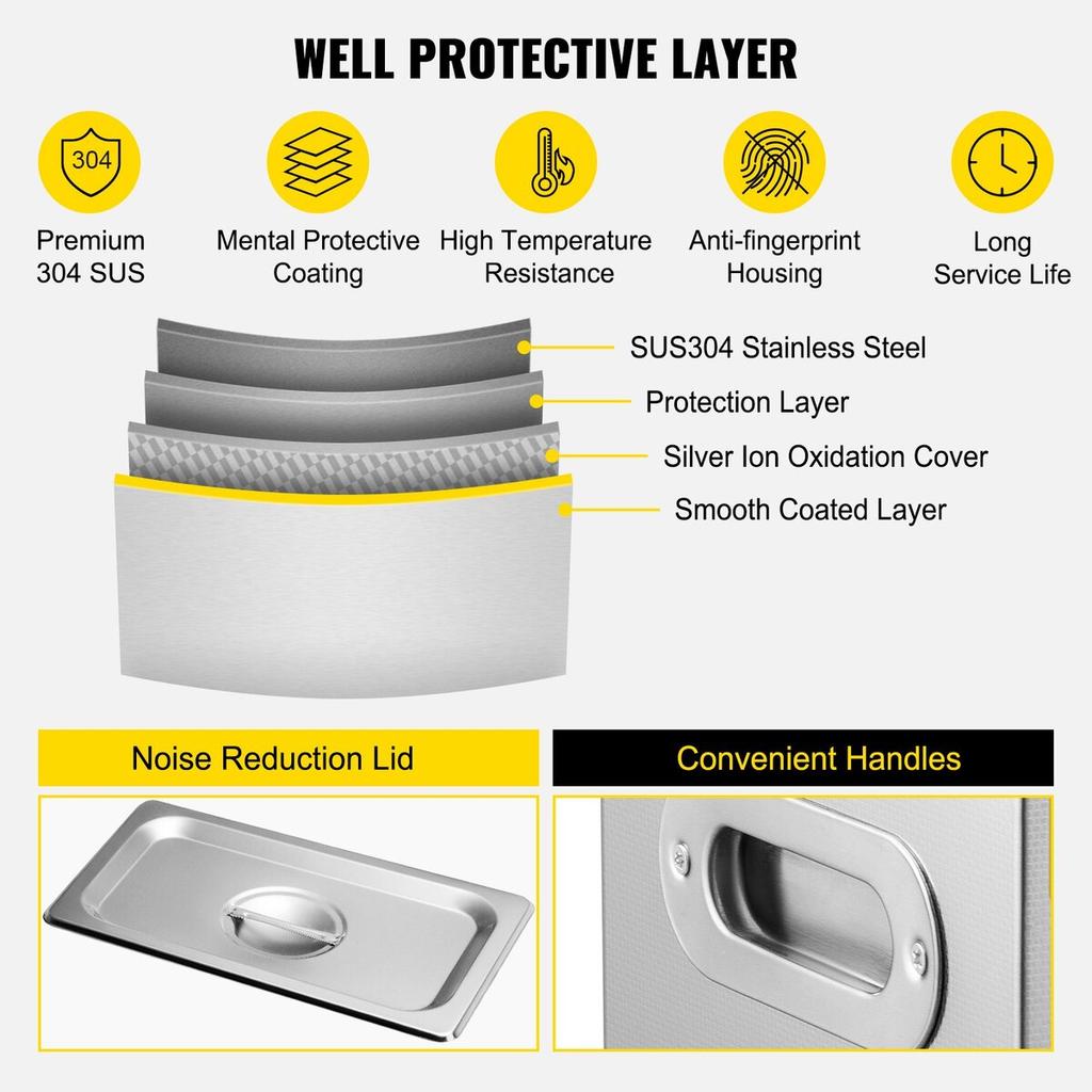 Ultrasonic Vinyl Record Cleaner 6L 40kHz Vinyl Ultrasonic Cleaning Machine Knob Control Record Ultrasonic Cleaner 4 Records Vinyl Sonic Cleaner