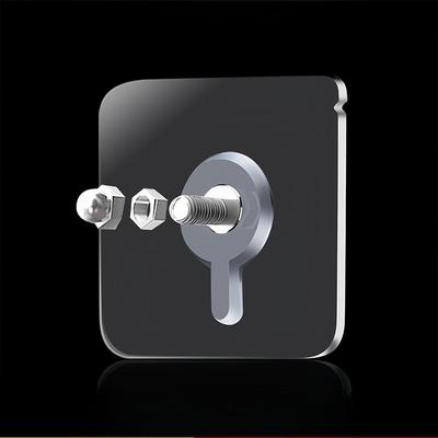 Untraceable Nail Self-drilling Screw with Strong Adhesive for No-drill Wall-mounted Picture Frame Hanging Stand