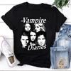 The Vampire Diaries T-shirt, Vampier Shirt, Fictief Personage Shirt