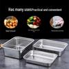 Stainless Steel Rectangular Perforated Tray