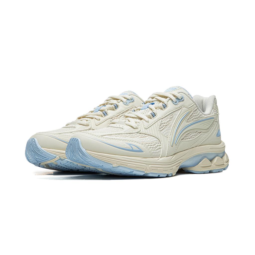 Li Ning Fuyiao 2.0 Klasické Retro Dvojité Tlumení Stabilní Podpora Absorpce Nárazů Protiskluzové Odolné proti Opotřebení Lehké Nízké Běžecké Boty ARXU002-9