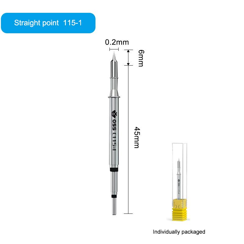 New Superfine Soldering Iron Tip C210/C245/C115 Soldering Iron Tip Optional For Precision Soldering Tools JBC Replacement Tip