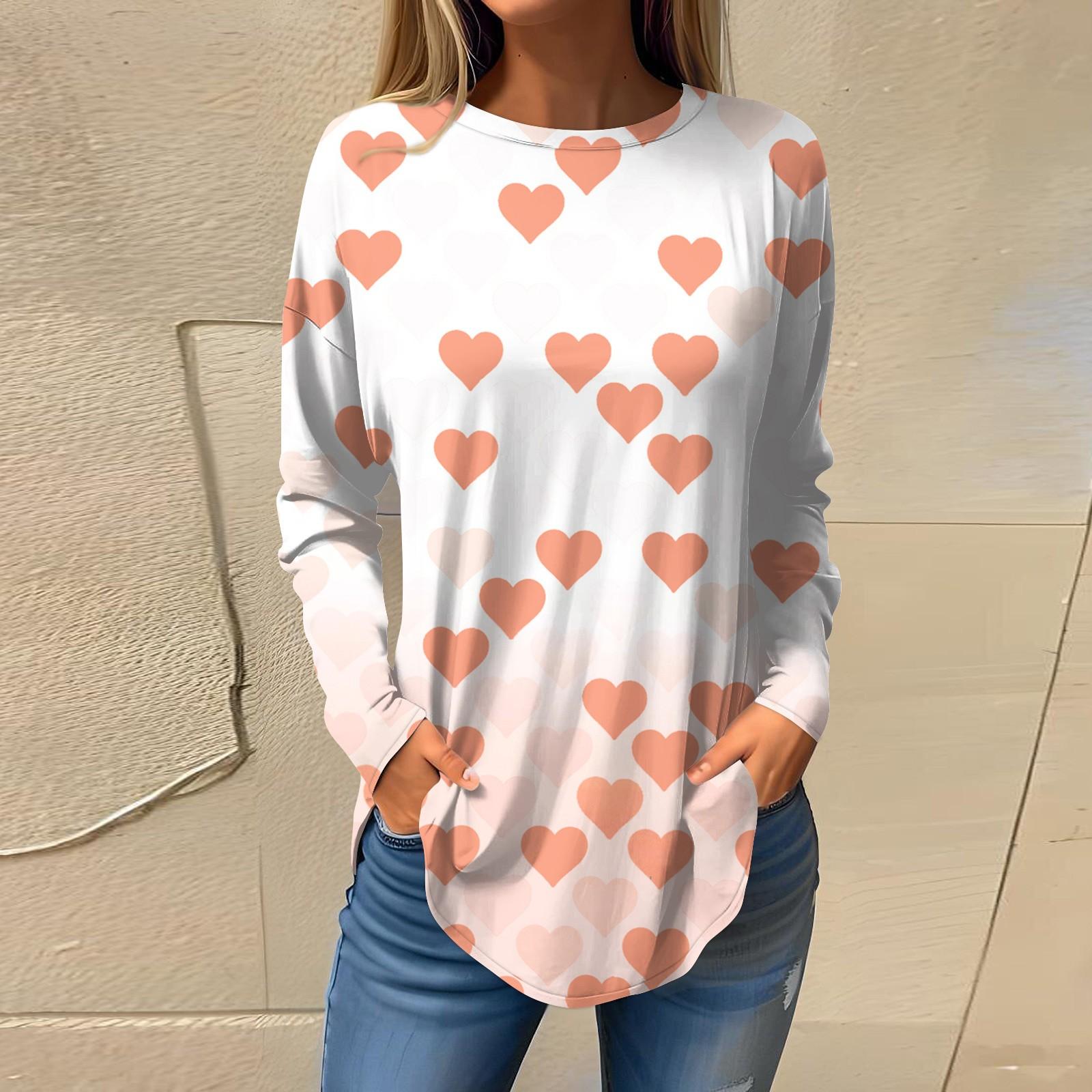 

Футболки для женщин, осенние повседневные рубашки с длинными рукавами, толстовка, топ, пуловер L бежевый