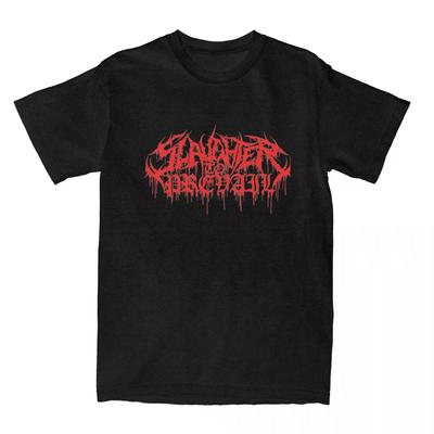 2025 Summer Men Women's SLAUGHTER TO PREVAIL Rock T Shirt Stuff Hipster Cotton Metal Music T Shirts Tops Classic Fashion Street
