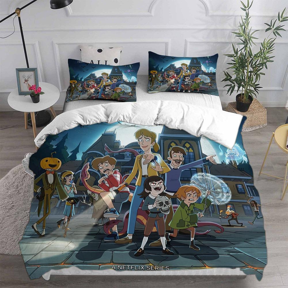 Haunted El Season 1 Bedding Sets Eu Single Comforter Quilt Bed Cover Duvet Cover Pillow Case 2-3 Pieces Sets Kids Adult Size