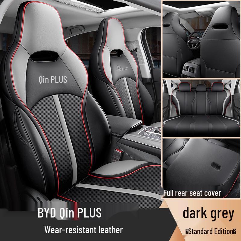 BYD Qin PLUS Dedicated Seat Cover: Four-Season Full Wrap DMi/EV Universal Cushion