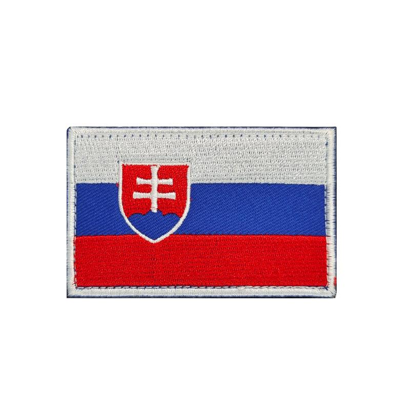 European Flags Embroidered Patches for Bags & Hats - Morale Badges with Hook, Loop & Iron-On Backing