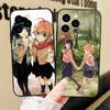 Bloom Into You Bilibili Animation Phone Case For IPhone 17 Air 16 15 14 13 Pro Max 11 12 Black Silicone Cover