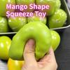 Hot Mango Shape Crispy Ball Squeeze Toy Handmade Simulated Mango Shape Temperature Color-Changing Squishy Stress Relief Toy