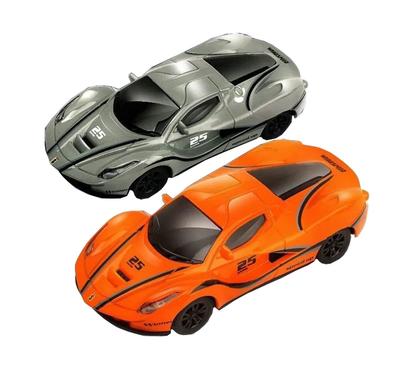 Carrera de coches de slot a escala 143 RC coche de pista acelerador carreras (2 coches de slot N)