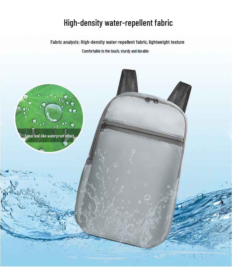 Leichter Faltbarer Outdoor-Radrucksack - Großes Fassungsvermögen für Männer & Frauen, Ideal für Pendeln, Wandern & Bergsteigen