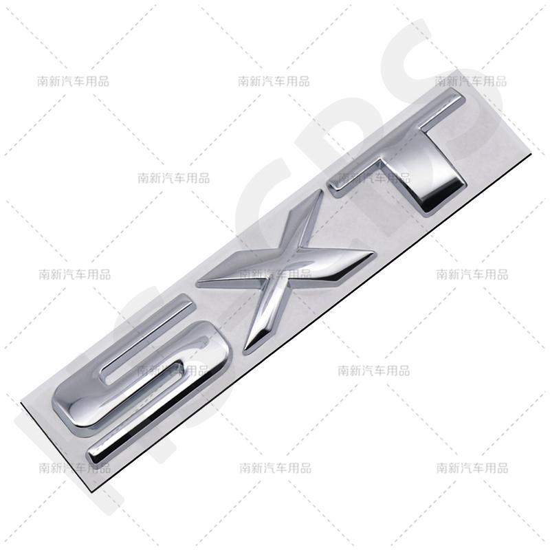 Bxfzp9 Adesivi per Auto con Logo SXT Emblema Posteriore 3D in ABS Decalcomania Emblema SXT Adesivi Decorativi per Carrozzeria Accessori per Auto