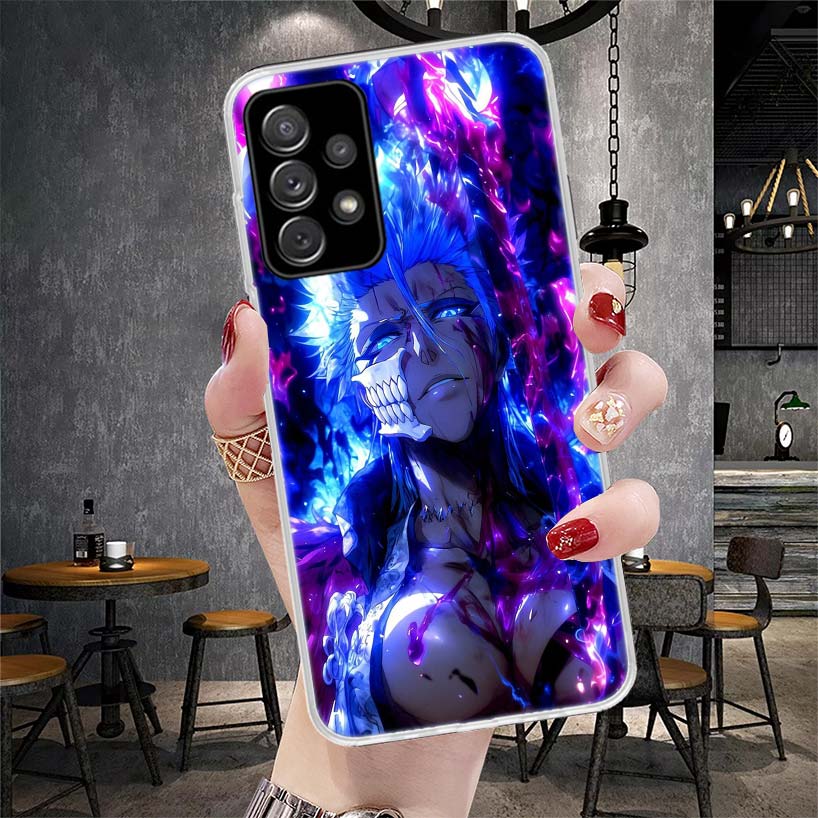 Grimmjow 6 Bleach Soft Phone Case For Samsung Galaxy A13 A14 A15 A16 A17 A53 A54 A55 A56 A57 A33 A34 A35 A36 A37 A23 A24 A25 A26
