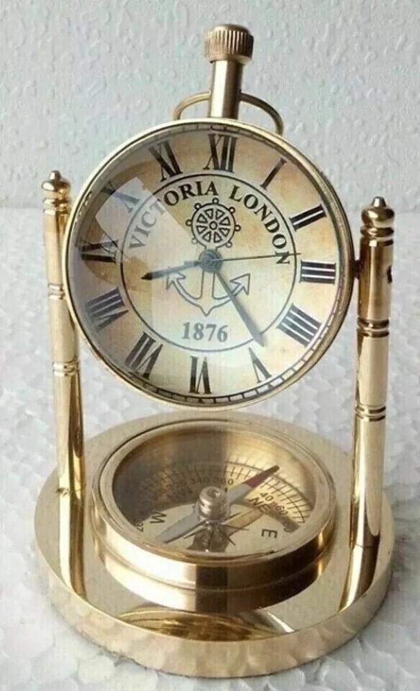 

Часы Настольные Винтажные Настольные Антикварные Настольные Латунные Декоративные Подарок M аэро