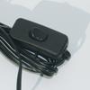 Doppel-Krokodilklemmen an 5,5x2,1mm Stecker Ladekabel mit Ein/Aus-Schalter für 1V-36V Geräte Stromkabel