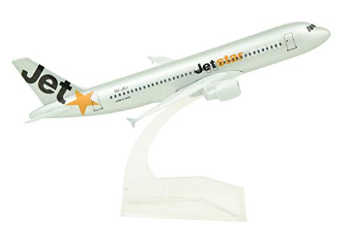 TANG DYNASTIE 1/400 16cm Jetstar Airways Airbus A320 Legierung Flugzeugmodell Spielzeug