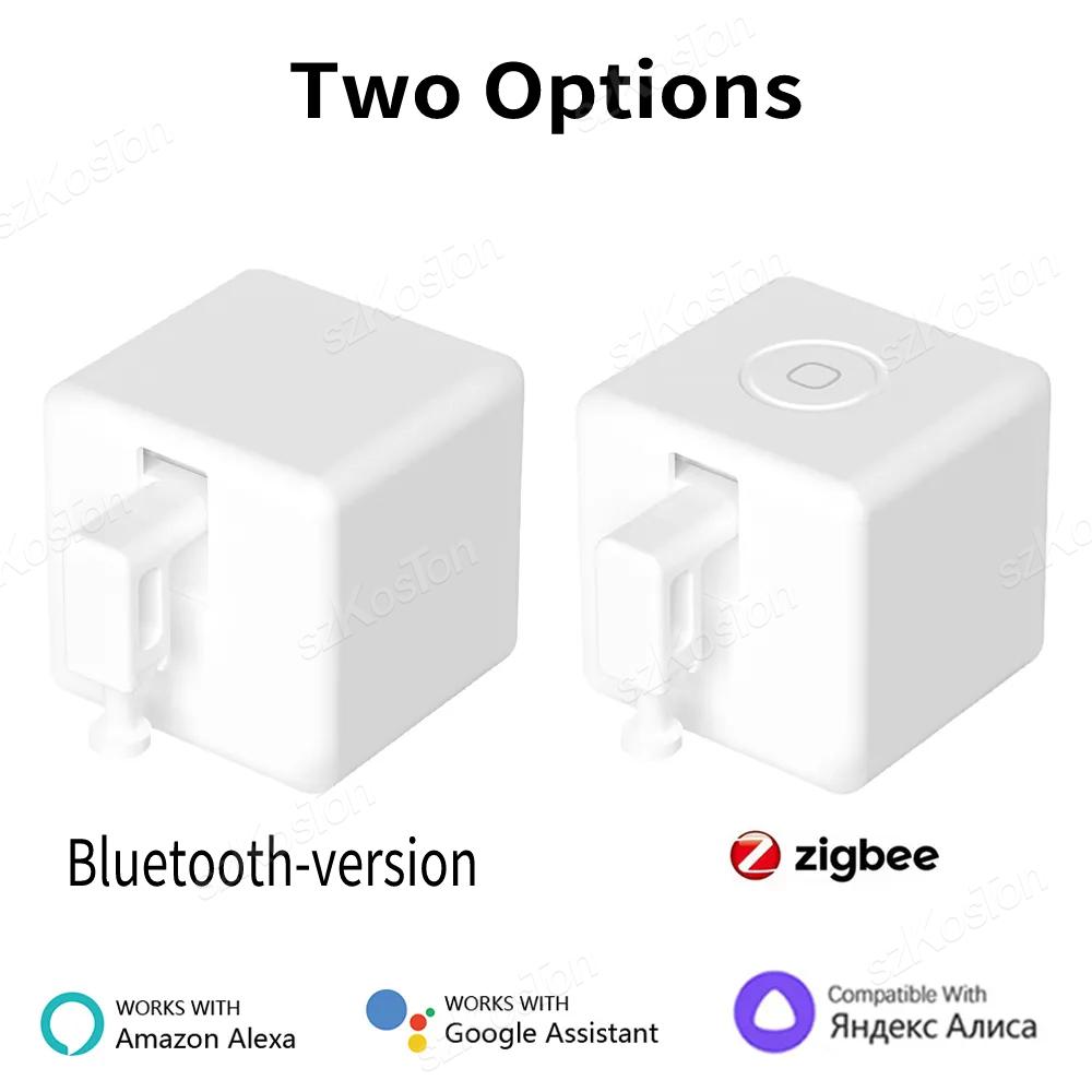 Tuya ZigBee Finger-bot Plus Smart Touch-Taste Schalter Arme Bluetooth Finger Roboter Smart Home Automation Funktioniert mit Alexa Google
