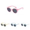 2024 New Trend Kids Polarized Sunglasses Fashion Silicone Round Frame Children's Shades S8293 Uv400