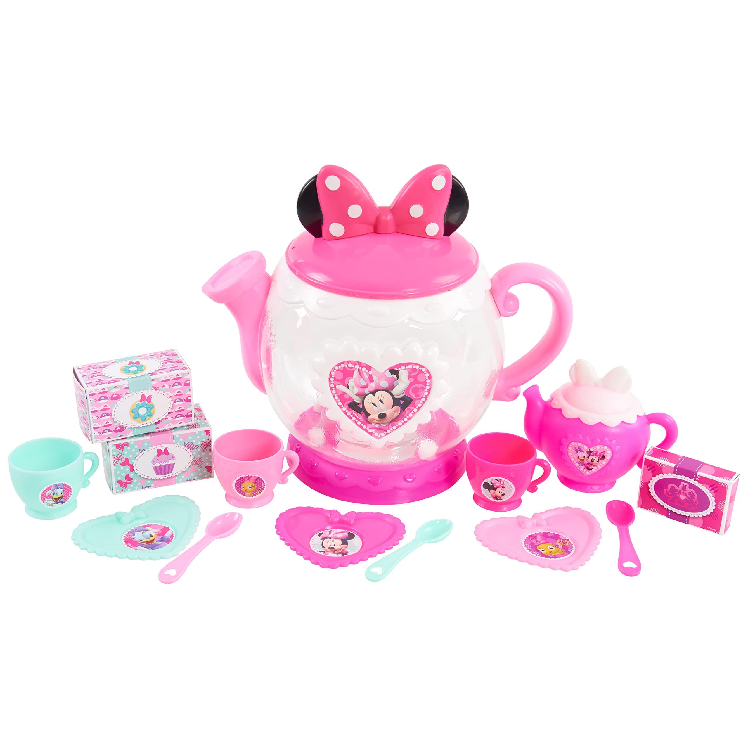 

Minnie Happy Helper Terrific Teapot Set Multicolor Minnie Mouse Terrific Kids Pretend Play Tea Set Teapot, [Item]