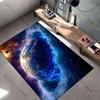 Earth universe cosmic energy explosion carpet Yoga living room room decor children's crawling mat doormat area rug