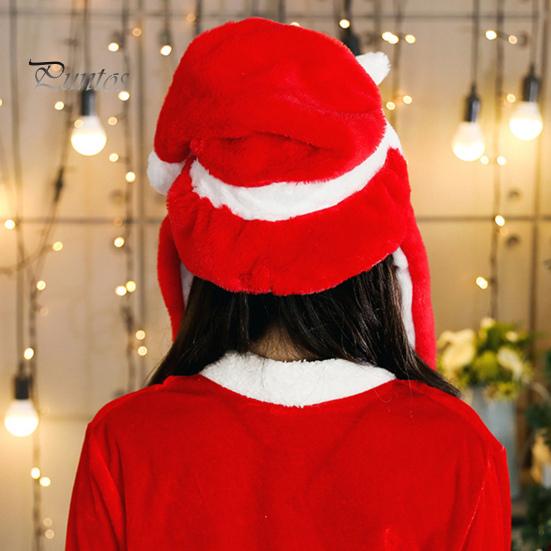 Weihnachten Santa Hut Ohr bewegen Springen Hut Santa Claus Elch Schneemann Schneeflocke Cosplay Hut Weihnachten Urlaub Party Kostüm Foto prop Geschenk