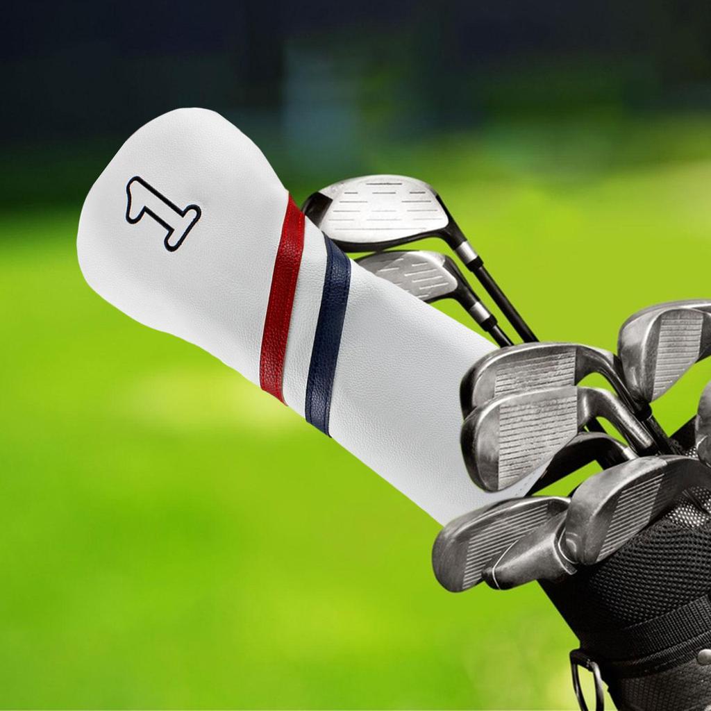 Golf Club Head Cover Accessories Durable Easy on Off Cover, with Number Tags,