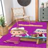 Masha Bear Personalized Name Floor Mat Design for Dining Room Living Rooms Decorate room Study room Anti-slip Rug Office home decor