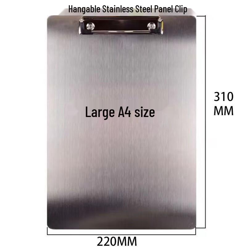 Lijiu Hong Stainless Steel Clipboard