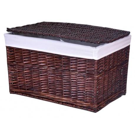Brown Wicker Trunk 65 L