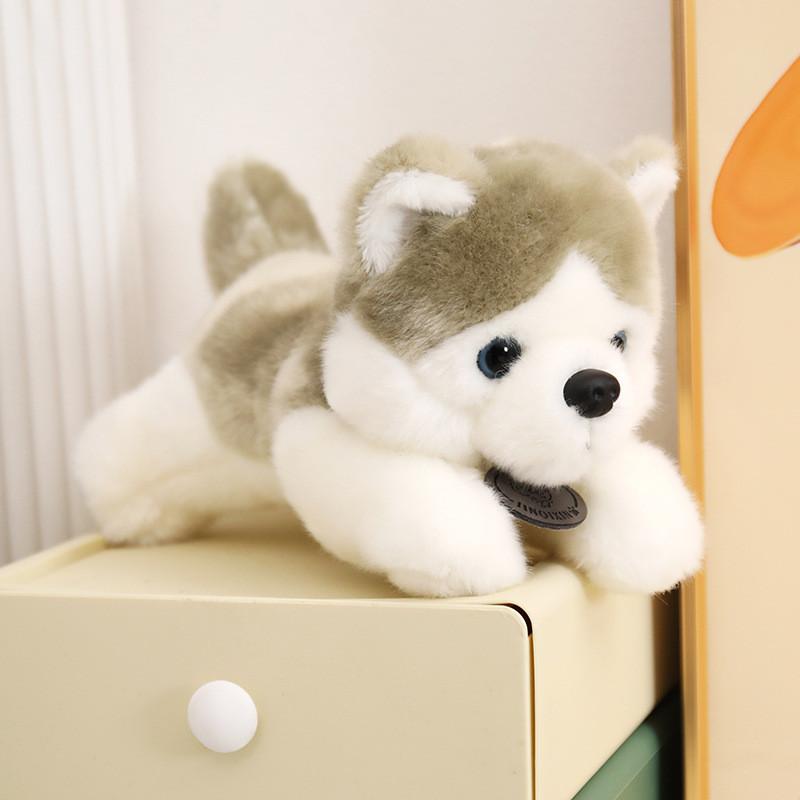 Charming Siberian Plush Husky Dog Stuffed Animal Toy Perfect For Kids Gifts