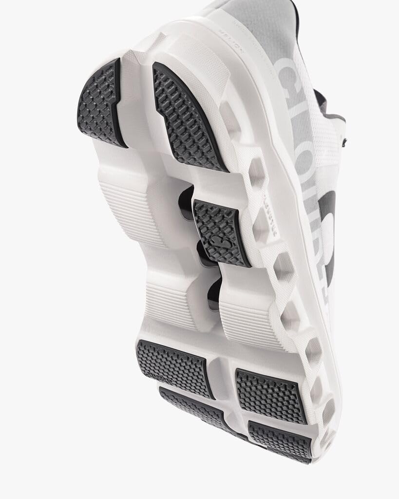 On Cloudmonster Running All Size Cm Shoes, White, Women's, 24.0