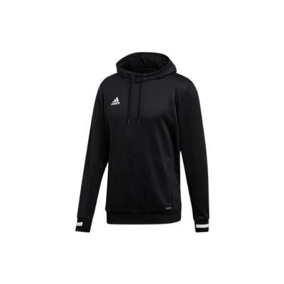 adidas Solid Color Pullover Hoodie with Embroidered Logo Men Tops Black DW6860