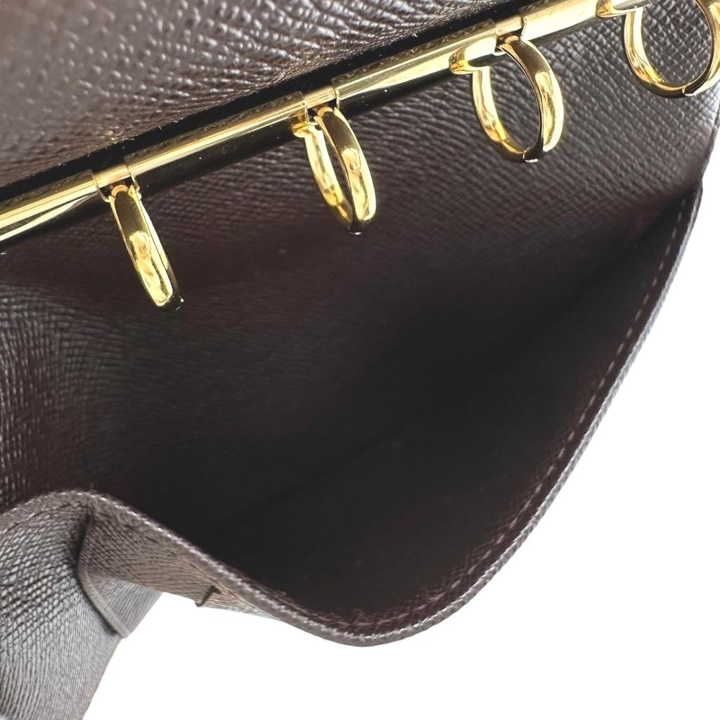 Louis Vuitton Damier Agenda PM Notebook Cover Damier Canvas Brown Unisex R20700 Used