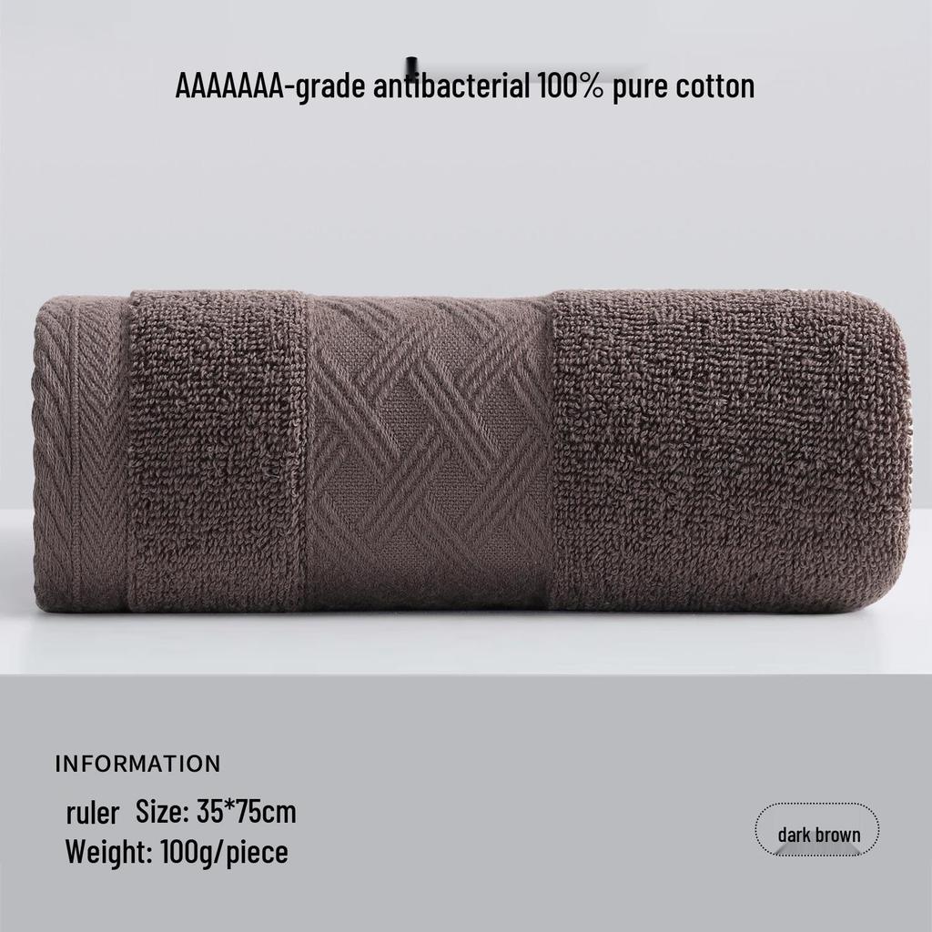 Asciugamano Viso Premium di Classe A in Morbido Cotone Assorbente per Adulti